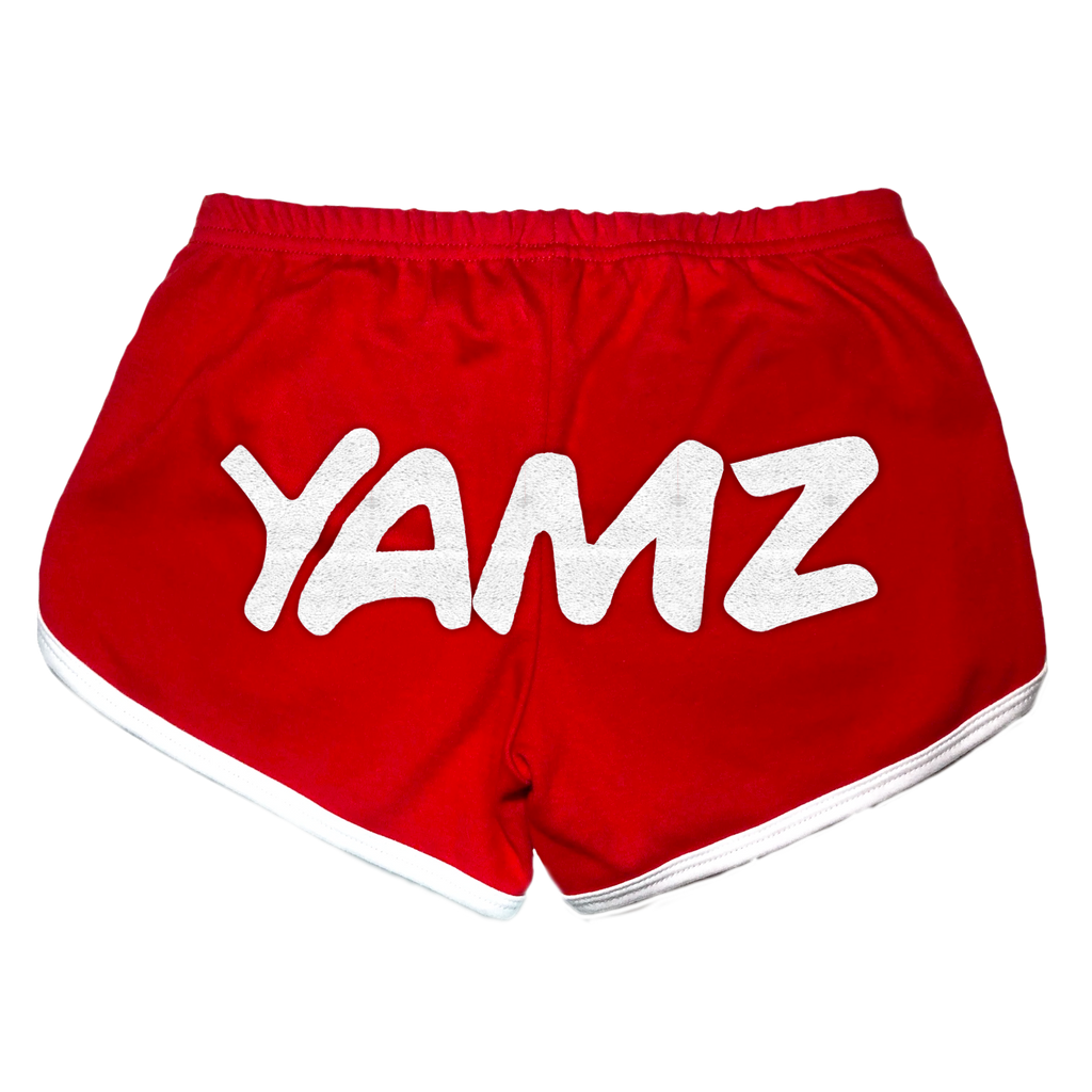 Yamz Logo Shorts - Red Back