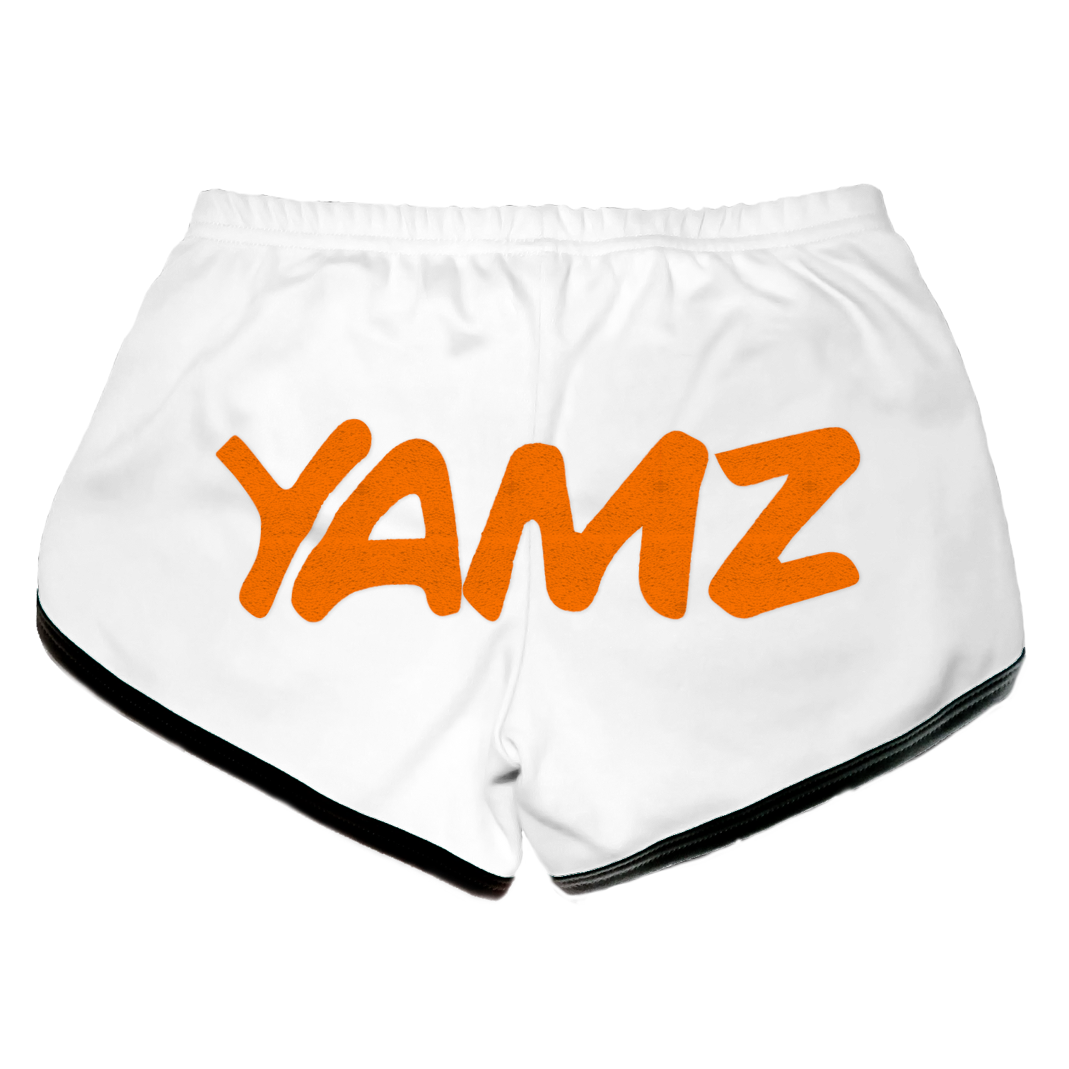 Yamz Logo Shorts - White