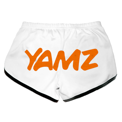 Yamz Logo Shorts - White Back